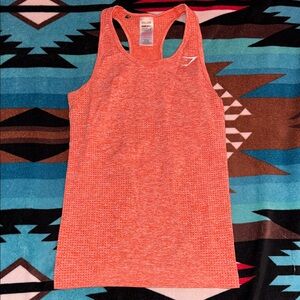 NWOT Gymshark Vibrant Orange Tank Top
